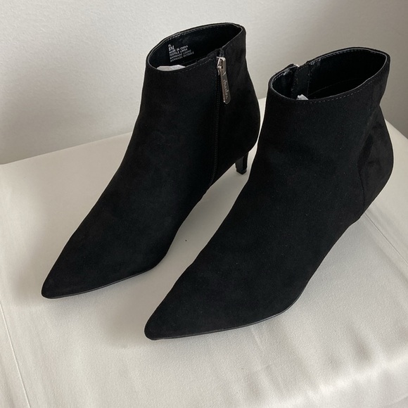 Charles by Charles David Kannon Micro Suede Kitten Heel Booties - Picture 9 of 17